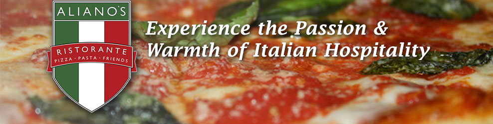 Aliano's Ristorante in Batavia, IL banner
