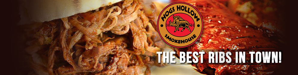 Hogs Hollow Smokehouse in Utica, MI banner