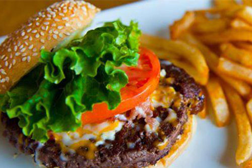 $10.00 Burger Menu at Johnny Kitchen & Bar 