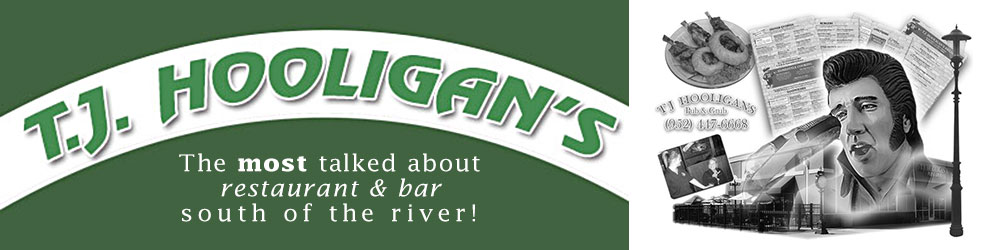 T.J. Hooligans in Prior Lake, MN banner