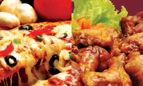 $29.99 +TAX Pizza & Wings 16” Large Thin Crust Pizzas with 1 Topping & 6 Wings at Rosati's