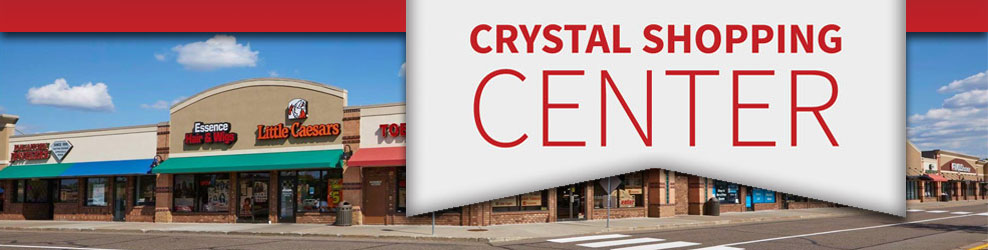 Crystal Shopping Center in Crystal, MN banner