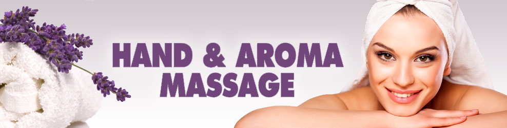 Hand & Aroma Massage in Lakeville, MN banner
