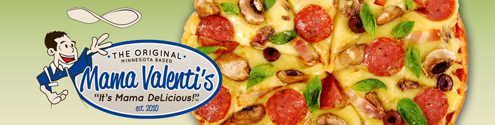 Mama Valenti's Pizzeria in Andover, MN banner