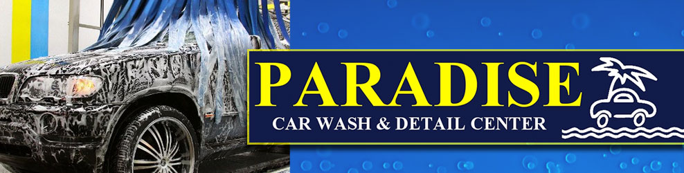Paradise Car Wash in Woodbury, MN banner