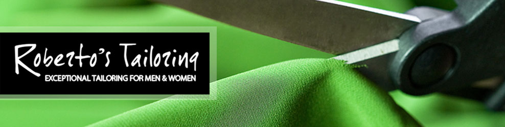 Roberto's Tailoring in Bloomington, MN banner