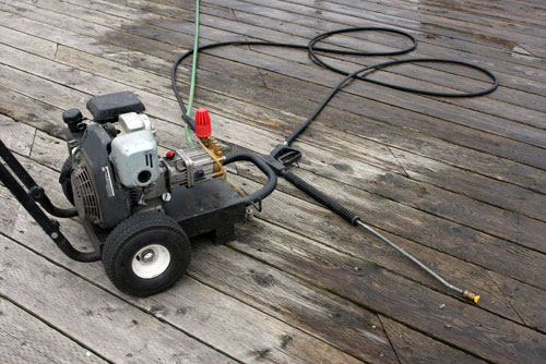 $150 Deck Powerwash at Four Star Powerwashing