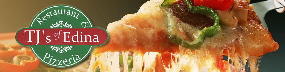 TJ's of Edina Restaurant & Pizzeria banner