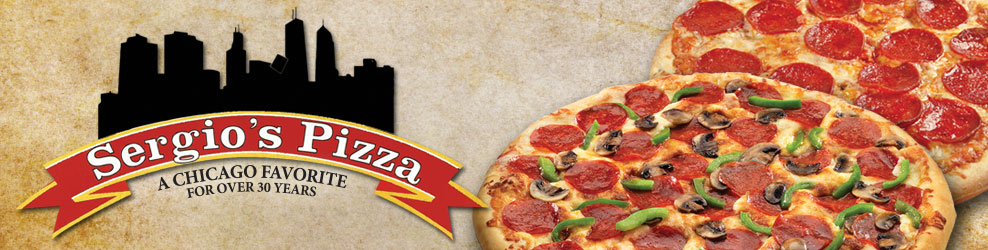 Sergio's Pizza in Barrington, IL banner
