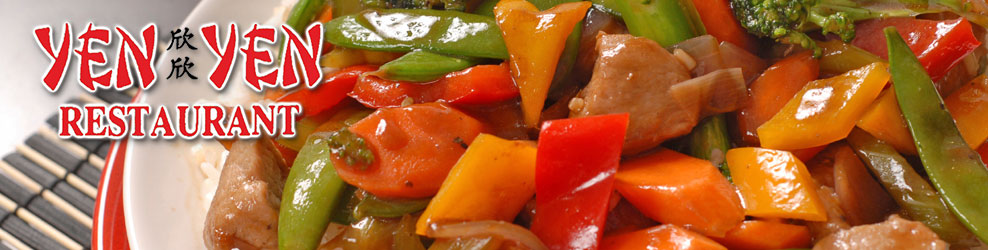 Yen Yen Restaurant in Arlington Hts., IL banner