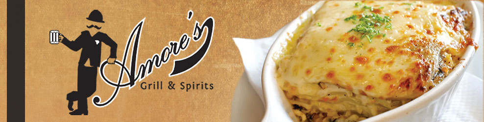 Amore's Grill & Spirits in Chesterfield, MI banner
