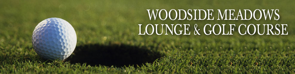 Woodside Meadows Lounge Golf Course banner