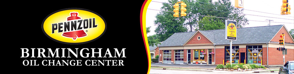 Birmingham Oil Change Center banner