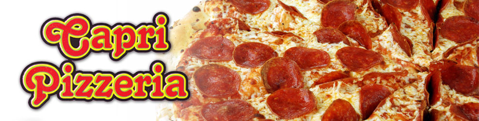Capri Pizzeria in Southfield, MI banner