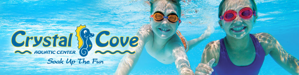 Crystal Cove Aquatic Center banner