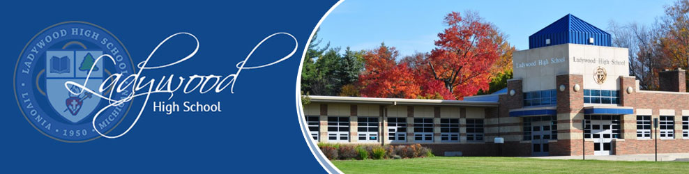 Ladywood High School banner