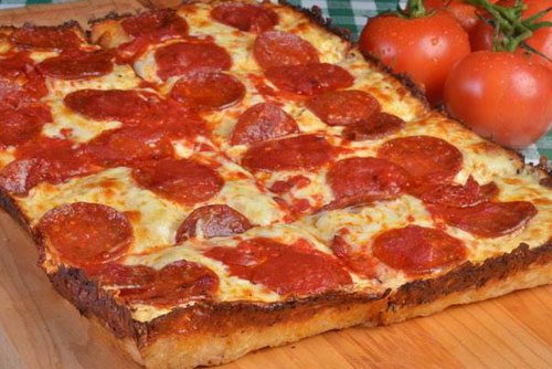 $10.99 Detroit Style Pizza at Buscemi's