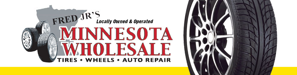 Fred Jr's Minnesota Wholesale Tires Wheels & Auto Repair in Forest Lake, MN banner
