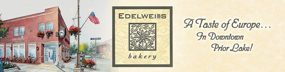 Edelweiss Bakery in Prior Lake, MN banner