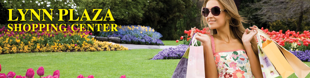 Bargains in a Box at Lynn Plaza Shopping Center banner