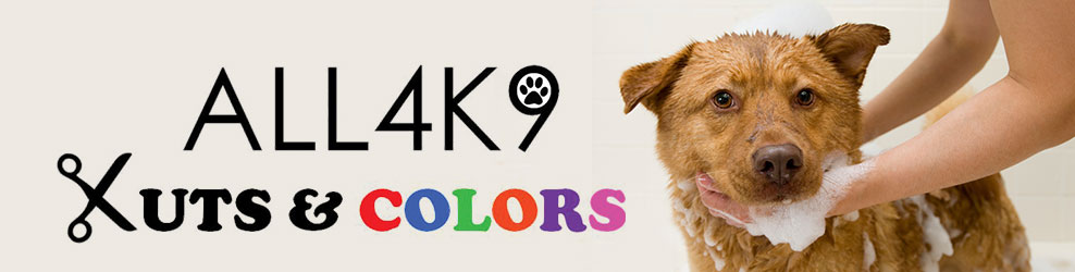 ALL4K9 Cuts & Colors in Cary, IL banner
