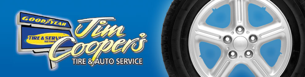 Jim Cooper's Tire & Auto Service in West Eagan, MN banner