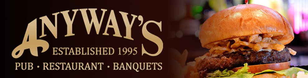 Anyway's Chicago Restaurant in Bloomingdale, IL banner