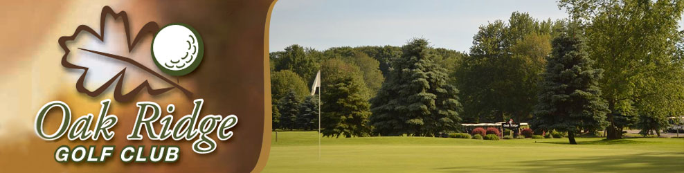 Oak Ridge Golf Club in Muskegon, MI banner