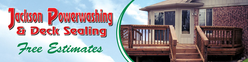 Jackson Powerwashing & Deck Sealing banner