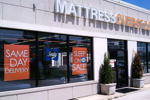 Mattress overstock store near me