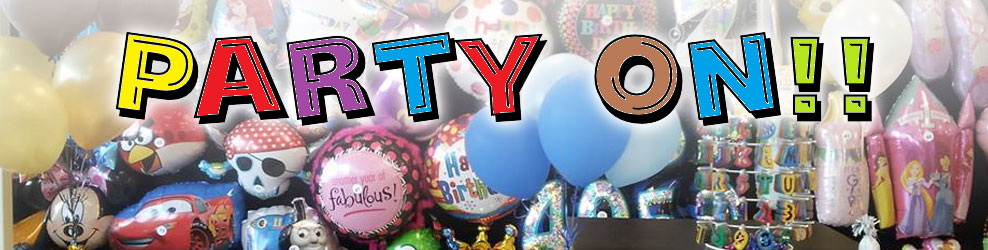 Party On!! Supplies in Farmington Hills, MI banner