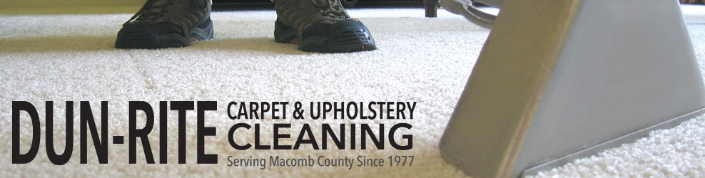 Dun-Rite Carpet & Upholstery Cleaning in Macomb, MI banner
