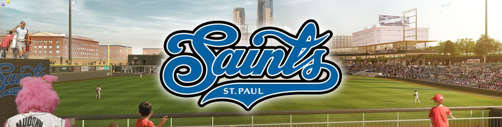 St. Paul Saints Baseball banner