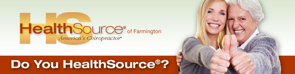 HealthSource Chiropractic of Farmington banner