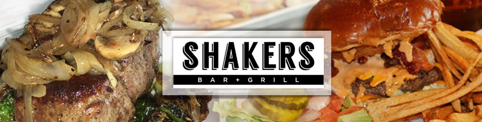 Shakers Bar & Grill in Wixom, MI banner