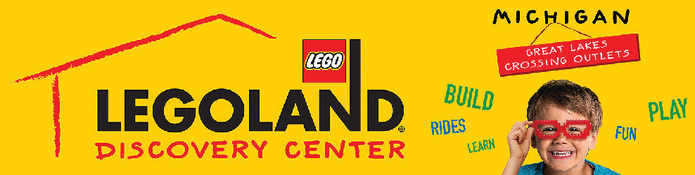 Legoland Discovery Center in Auburn Hills, MI banner