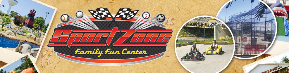 Sport Zone Family Fun Center of Aurora, IL banner