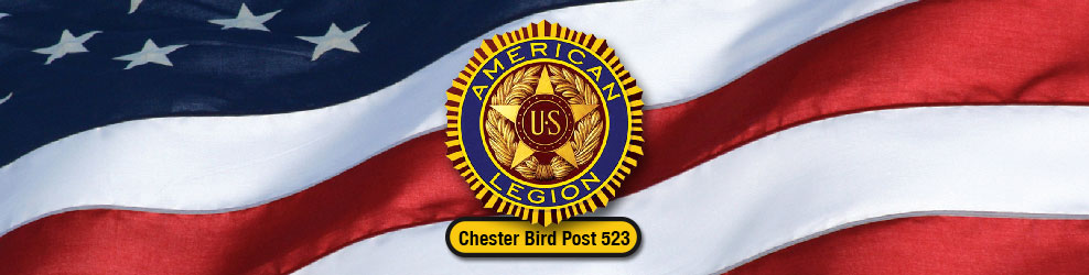 Chester Bird American Legion Post 523 in Golden Valley, MN banner