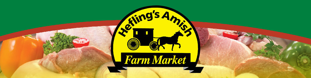 Hefling's Amish Farm Market in Clinton Twp., MI banner