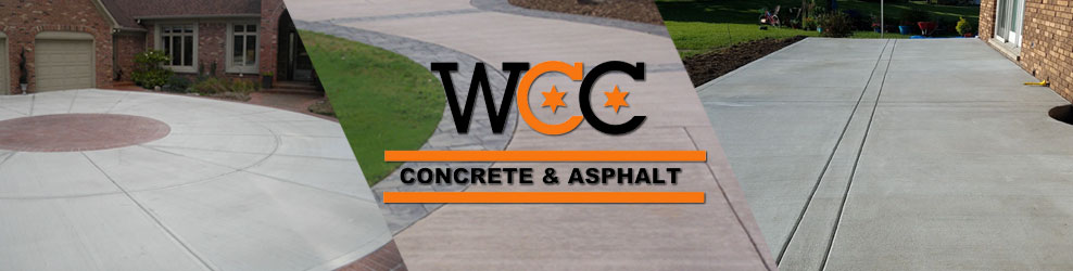 WCC Concrete & Asphalt of West Chicago, IL banner