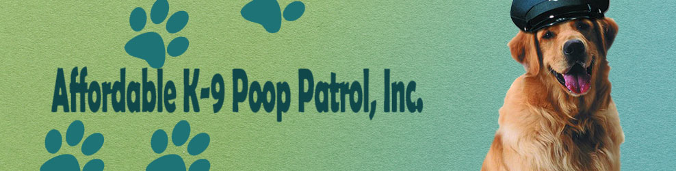 Affordable K-9 Poop Patrol, Inc. in Park Ridge, IL banner