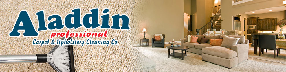 Aladdin Professional Carpet & Upholstery Cleaning Co. banner