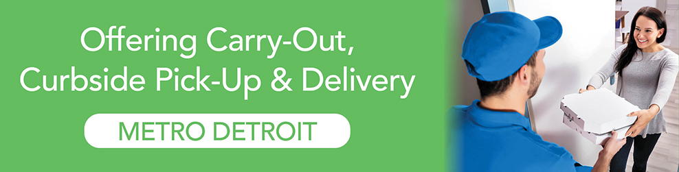 SaveOn Partners Offering Carry-Out, Curbside Pick-Up and/or Delivery in Metro Detroit banner