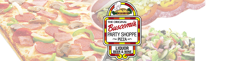 Buscemi s Party Shoppe Pizza Hazel Park 16.99 12 Piece Square