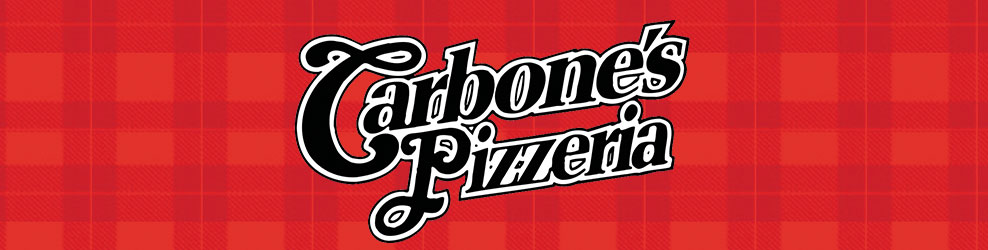 Carbone's Pizzeria in St. Anthony, MN banner