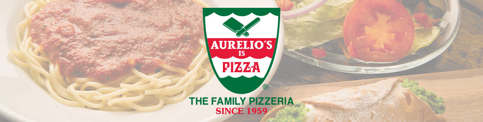 Aurelio's Pizza in Palos Hts., IL banner