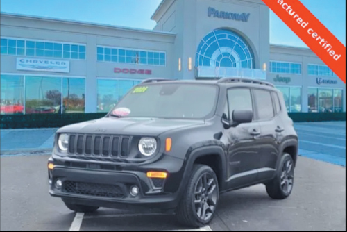 2021 JEEP RENEGADE LATITUDE $305/MO Lease at Parkway Dodge Chrysler Jeep