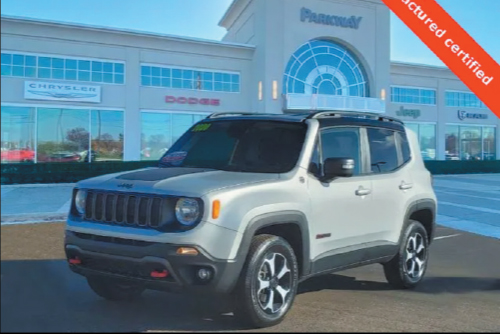 2020 JEEP RENEGADE TRAILHAWK $316/MO Lease at Parkway Dodge Chrysler Jeep