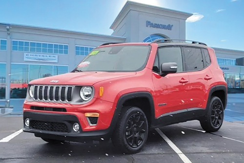 2021 JEEP RENEGADE LIMITED $315/MO Lease at Parkway Dodge Chrysler Jeep