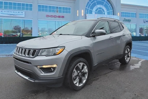 2019 JEEP COMPASS LIMITED $326/MO Lease at Parkway Dodge Chrysler Jeep